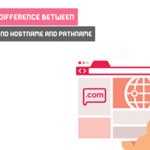 domain name and hostname and pathname
