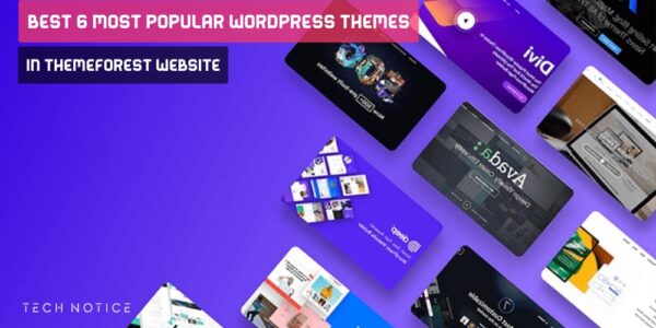 Popular WordPress Themes In ThemeForest Website